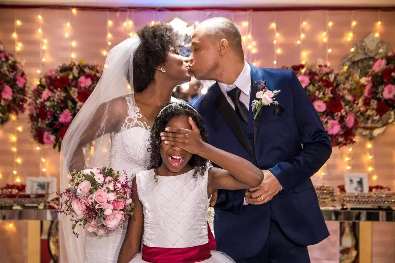 Momento emocionante de casamento no Spazio Cezane